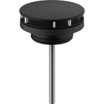 Hansgrohe Universeel bouchon de vidage pour lavabo/bidet mat noir SW541652