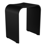 Smedbo Living Tabouret de douche Mat Noir SW1026312