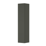 INK Badkamerkast - 35x35x169cm - 1 deur - links en rechtsdraaiend - greeploos - MDF lak Mat beton groen SW416531