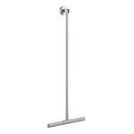 Fortifura Galeria Raclette de sol - 125cm - incl. support - brossé acier inoxydable SW1482342