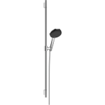 Hansgrohe Raindance Alive Select S Doucheset - 125 - 3jet - ecosmart - met glijstang Unica S Puro - 90 cm - hoogglans chroom SW1388295