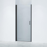 Marenza Neptune 6211 Porte de douche - 100x200cm - profilé - verre de sécurité - anti-calcaire - noir mat SW538539