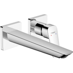 Hansgrohe Logis Fine - 1 greeps wastafelkraan - inbouw - voor wandmontage - voorsprong 20 - 5 cm - hoogglans chroom SW651561