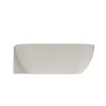 Arcqua Havana Baignoire demi-îlot - 170x80cm - gauche - sable mat SW1224202