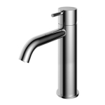 Hotbath Cobber mitigeur de lavabo hauteur moyenne avec bec courbe sans vidage chrome SW73532