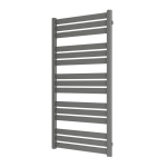 Plieger Tarante Nexus elektrische designradiator - 124.5x50cm - 600W - parelgrijs SW1027851