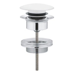 GROHE garniture d'évacuation push-open blanc 0434217