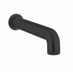 Crosswater Union Baduitloop - 24.7cm - gecoat zwart mat SW968247