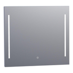 Saniclass Deline miroir 80x70cm avec éclairage aluminium SW278188