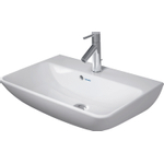 Duravit ME by Starck wastafel compact 1 kraangat met overloop 60x40cm wit SW333880