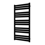 Plieger Tarante Nexus radiateur sèche-serviettes électrique - 124,5x50cm - 600W - noir SW1027477