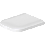 Duravit Happy D.2 WC-zitting - 43x35.9x4.3cm - met softclose - met quickrelease - kunststof - wit glanzend SW68372