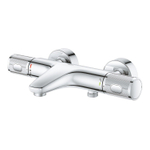 GROHE precision feel mitigeur thermostatique pour baignoire à paroi apparente avec bec fixe chromé SW706427