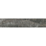 Keradom Minerali Vloer- en wandtegel 8x39cm 9mm R10 porcellanato Grafite SW415870