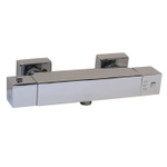 Best design square thermostat de douche carré pour robinetterie apparente SW280309