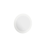 Crosswater Canvass Spiegel - 50x50cm - LED - rond - zilver SW1026386