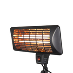 Eurom Chauffage de terrasse Q-time 2000 Patioheater 2000 watt noir SW539123
