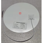 Saniclass spiegelverwarming – rond Ø30 cm – voor achter de spiegel – Zwart SW724536