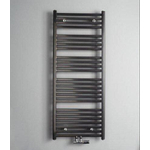 Instamat Calda radiateur sèche-serviettes électrique 60x155,5cm 800watt inclus consoles murales Blanc brillant SW699752