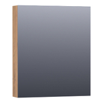 BRAUER Impress spiegelkast – 59x70x15 cm – rechtsdraaiend, dubbelzijdige spiegeldeurr – Chateau SW393003