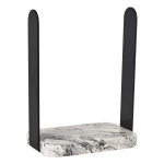 Aquanova Nero - Support pour serviette invité - Alba (blanc) SW1108599