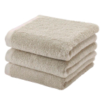 Aquanova London Handdoek - 55x100cm - 3 stuks - desert SW1419440