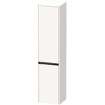 Duravit Ketho.2 Hoge kast - met 2 deuren - 40x176x36cm links - met tip onwit - supermat wit SW772172