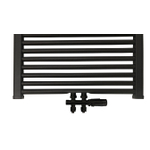 Best Design Nero-Luxe ensemble de raccordement de radiateur universel milieu en bas droit noir mat SW405028