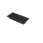 Ink kraft lavabo 80x1x45cm 0 trous pour robinet 1 évier quartz noir SW439660