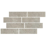 Serenissima Promenade Listel décoratif - 24x40cm - 10.0mm - rectifié - Argento SW497267