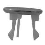 Duravit clip de trop-plein chromé 0290202