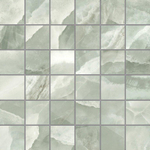 Terravito Davella carreau mural et de sol - 30x30cm - aspect pierre naturelle - Jade pulido poli (vert) SW1120031