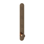 Hotbath Cobber Afbouwdeel inbouwthermostaat - met 3 pushbuttons verticale plaatsing - verweerd messing verouderd goud SW229961
