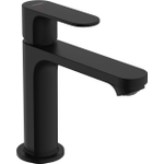 Hansgrohe Rebris S Mitigeur lavabo 1 trou 110 coolstart avec vidage ecosmart+ 4 l/min noir mat SW796560