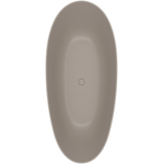 Villeroy & Boch Antao Vrijstaand bad - 170x75cm - met badvuller SilentFlow - mat almond (beige) SW1150354