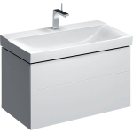 Geberit Xeno2 wastafelonderkast - 2 laden - 88x53cm - wit glans SW417672