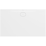Villeroy & Boch Ecora douchebak - 150x90x3.5cm - afvoer lange zijde - stone white (wit) SW1558883