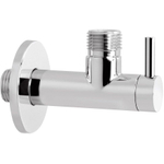 Hotbath Mate robinet d'arrêt d'angle rond avec filtre 1/2 chrome SW12951