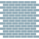 Roca Rock Art Mosaïque 30x31cm 6mm Aqua SW295513