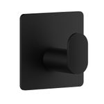Smedbo Beslagboden Cube Handdoekhouder - 4.8x4.8x3cm - zelfklevend - RVS Mat Zwart SW976062