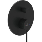 Villeroy & Boch Loop & Friends mitigeur de douche - encastré - Monocommande - avec inverseur - noir mat SW974252