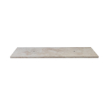 Saniclass Travertine Topblad - 140x46cm - zonder kraangaten - 2 sifon-uitsparingen - gemeleerd natuursteen SW1242433