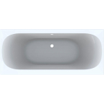 Geberit Soana plastique duo bain acrylique rectangulaire avec bord étroit 170x75x45cm blanc 554045011 SW417774