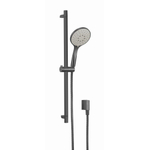 Crosswater MPRO Glijstangset - 70cm - handdouche rond 3 standen - geborsteld slate (gunmetal) SW927997