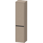Duravit Ketho.2 Hoge kast - met 2 deuren - 40x176x36cm links - met tip onlinnen - mat linnen (beige) SW772609