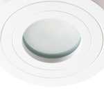 QAZQA Capa spot de salle de bains en surface - 9x9x9,5cm - rond - blanc mat SW1187208