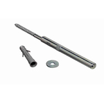 INK kit de fixation - pour étagère murale - largeur 120 - 180cm - profondeur 35cm - Acier SW494043