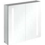 Villeroy & Boch my view 14 My view spiegelkast - 80x75cm - 2 deuren en led verlichting - zilver 1024980