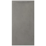 Zenon Essenza West Receveur de douche - 140x90cm - anti-dérapant - anti-bactérienne - marbre minéral - rectangulaire - Ego greige (taupe) SW1182633