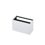 INK Wastafelonderkast - 100x45x65cm - 2 lades - push to open - MDF lak - Mat wit SW68761
